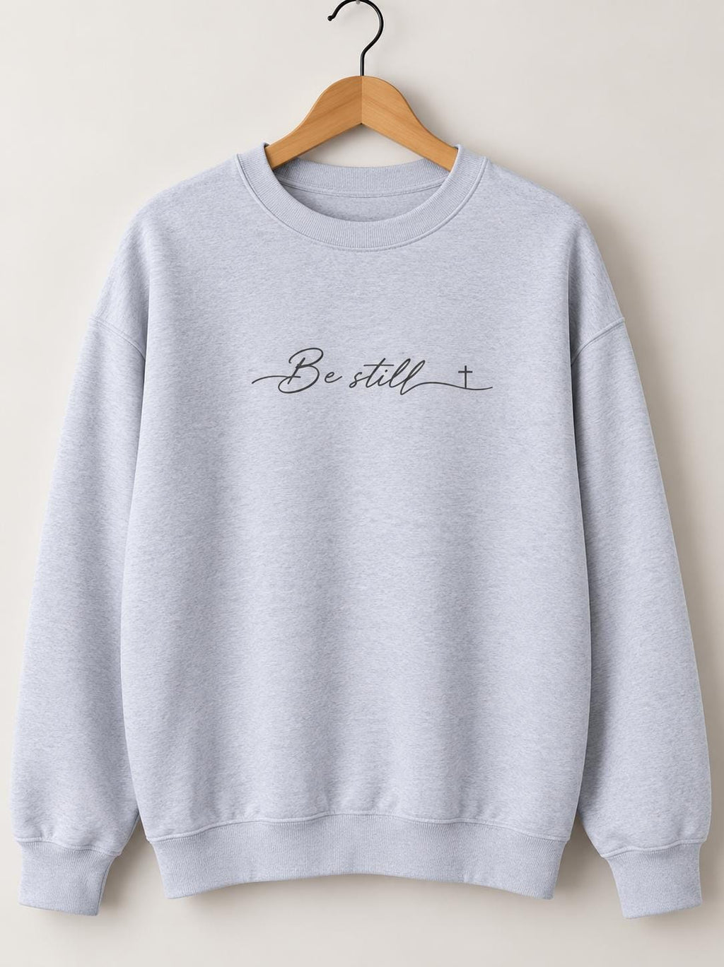 Minimalist Christian Crewneck, Psalm 46:10 Be Still, Be Still Sweatshirt, Christmas Sweatshirt Present for Her 2026