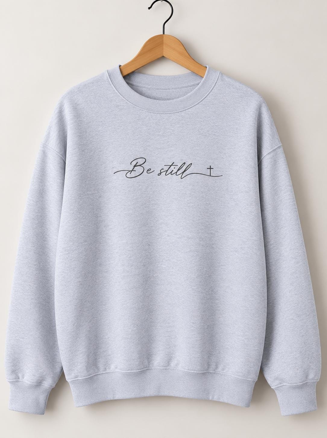 Minimalist Christian Crewneck, Psalm 46:10 Be Still, Be Still Sweatshirt, Christmas Sweatshirt Present for Her 2026