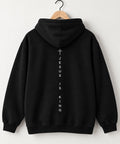 Unisex Jesus Is King Hoodie, Premium Quality Sweatshirt, Vertical Cross Design Back Design, Faith Hoodie, Jesus Tee, Christian Outfit