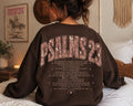 Psalm 23 Western Cowgirl Crewneck Sweatshirt, Faith Jesus Shirt