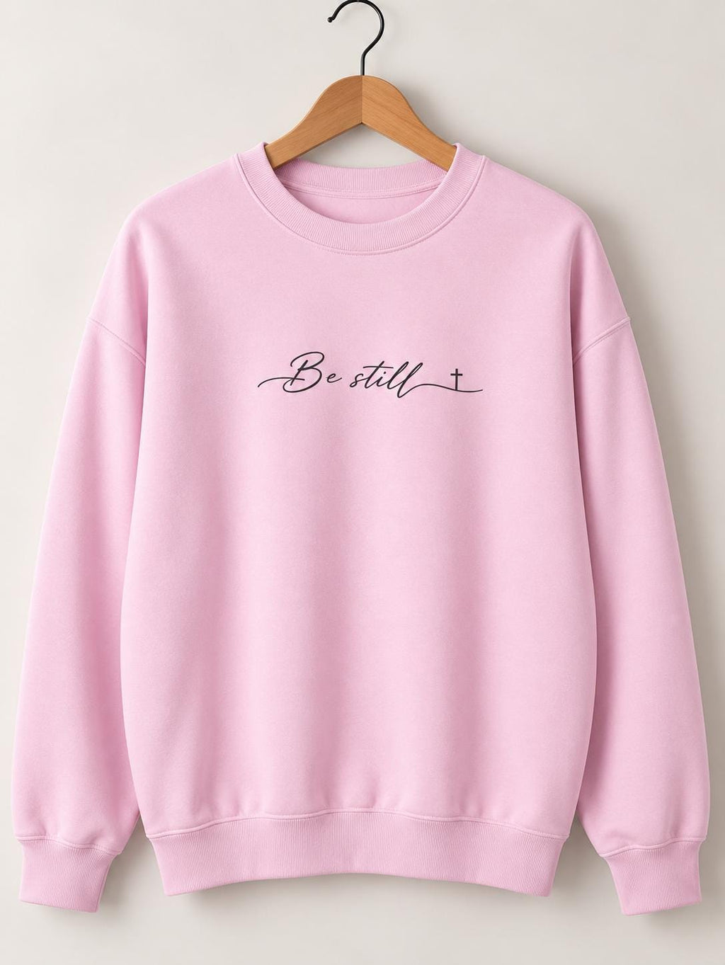 Minimalist Christian Crewneck, Psalm 46:10 Be Still, Be Still Sweatshirt, Christmas Sweatshirt Present for Her 2026
